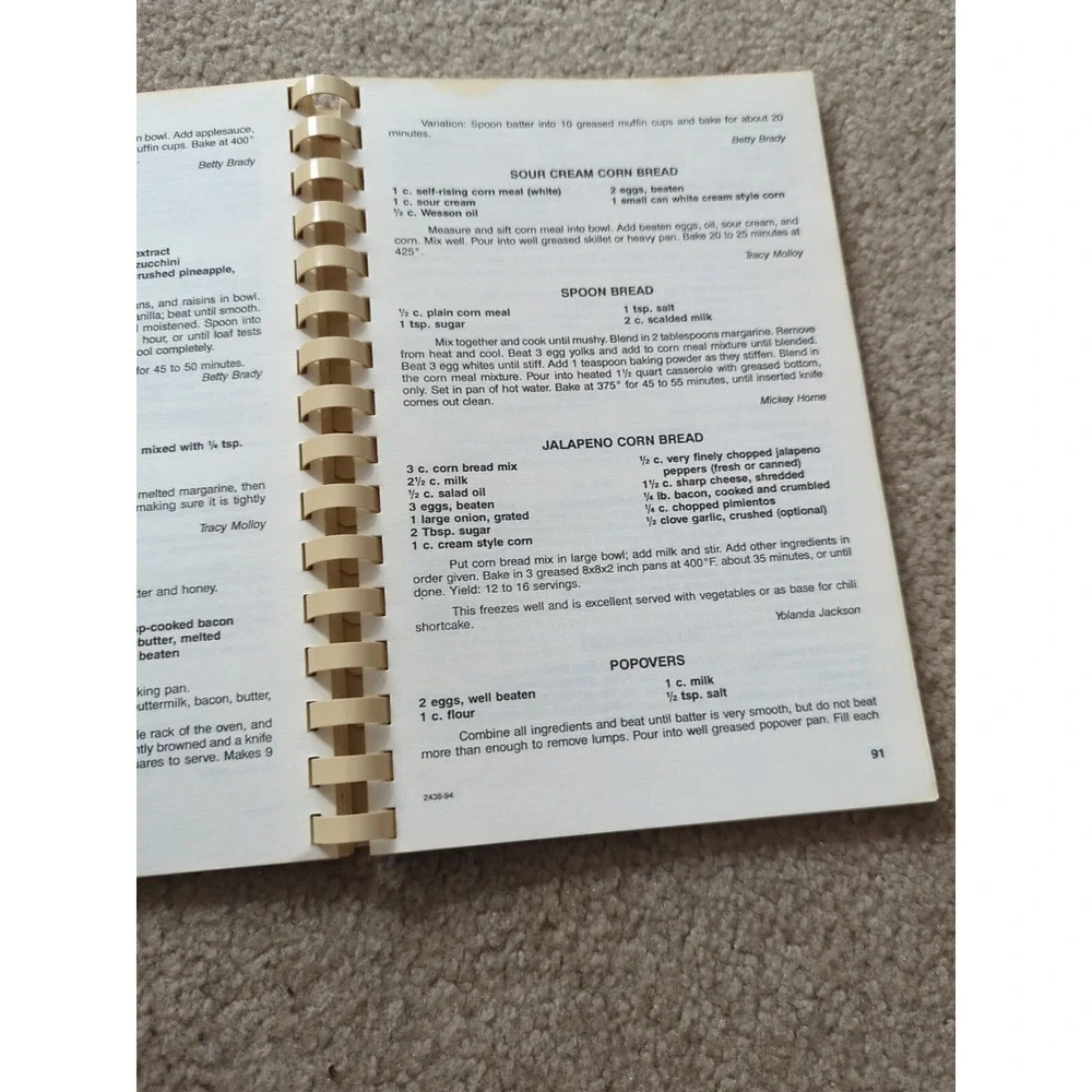 Development Of Dancers Association Spiral‎ Cookbook High Point, NC 1994